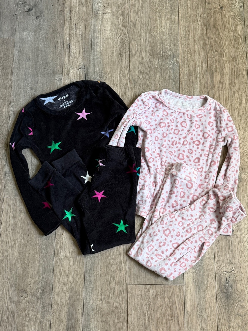 Long Sleeve and Leggings Pajama Sets Size 6